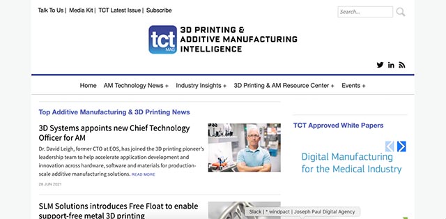 TCT Magazine, Additive Manufacturing & 3D Printing Intelligence, News,  Interviews, Features, Additive Manufacturing